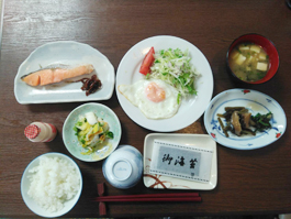 朝食の例1